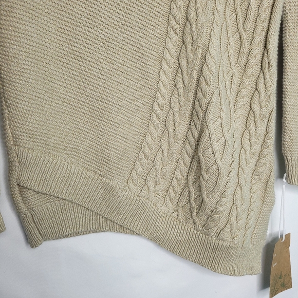 TOMMY BAHAMA Girl's Cable Knit Pullover Sweater LARGE (10-12) NWT - Picture 7 of 12